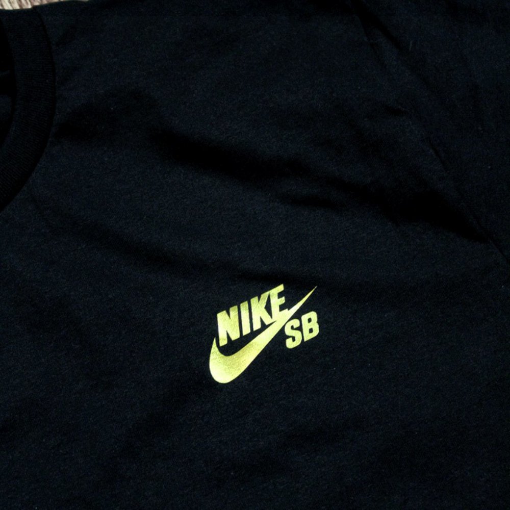 Custom Gold NIkE SB Upside UP Logo S-XL